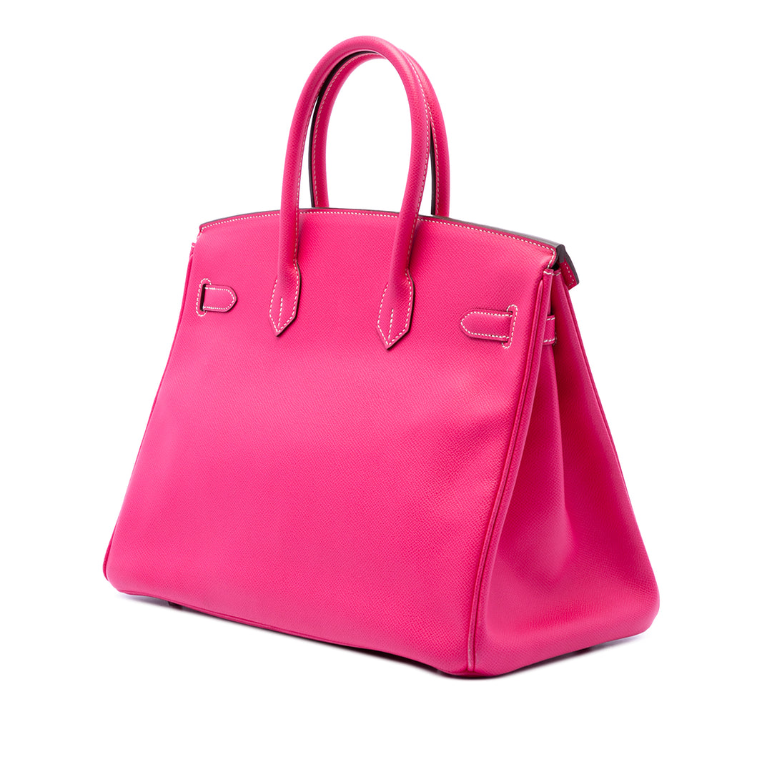Hermès Epsom Candy Verso Birkin Retourne 35