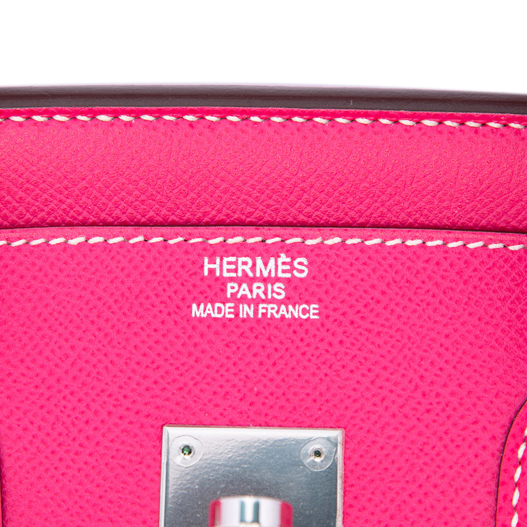 Hermès Epsom Candy Verso Birkin Retourne 35