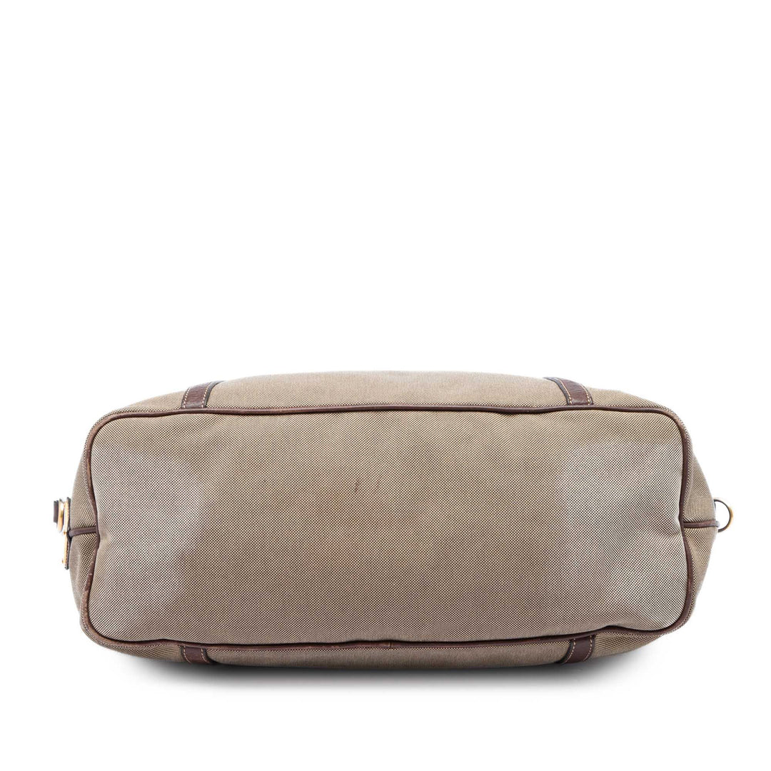 Prada Sac à main Canapa Logo Beige – vue 3 – GABY PARIS