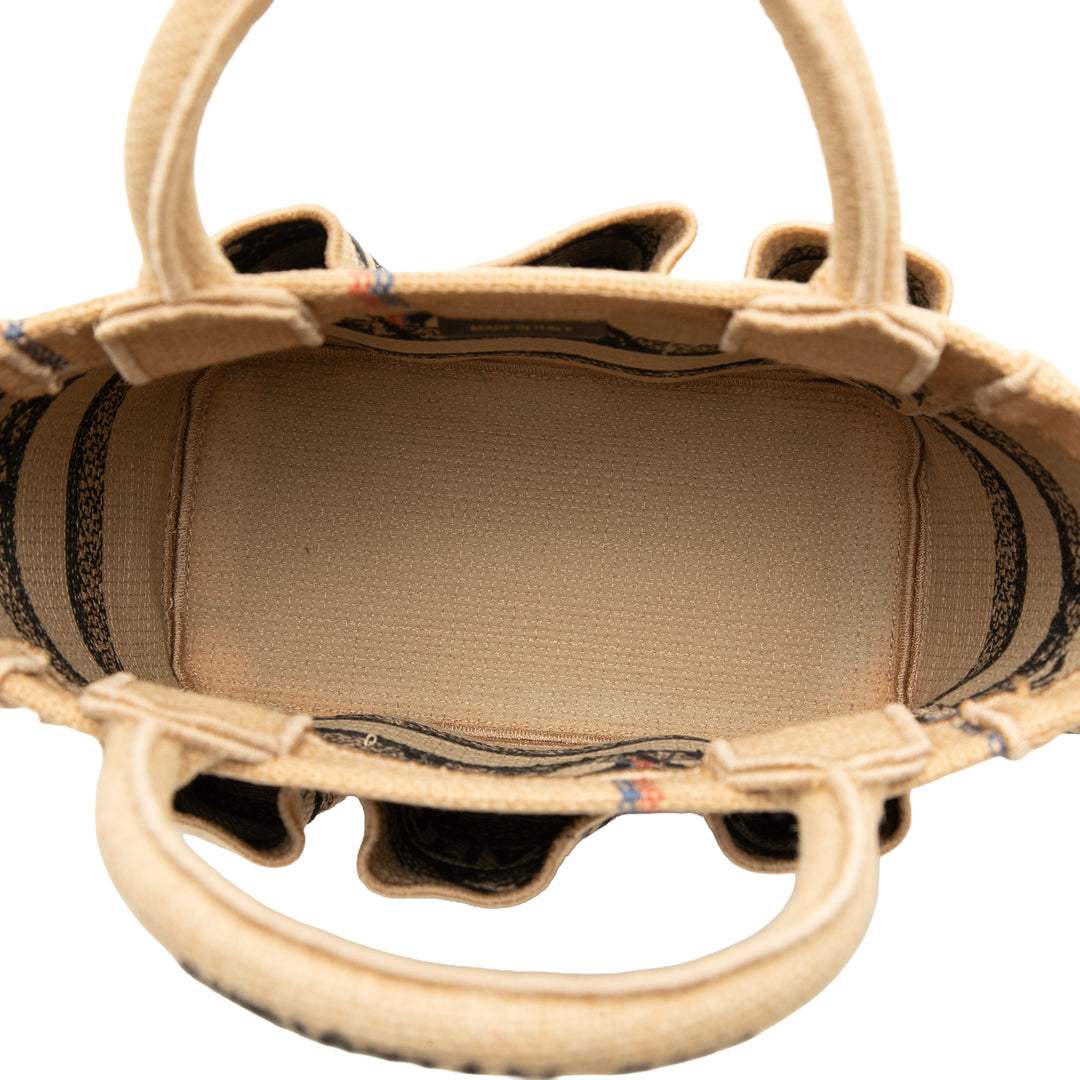 Dior Jute Catherine Cabas Petit Matière naturelle Beige – vue 4 – GABY PARIS