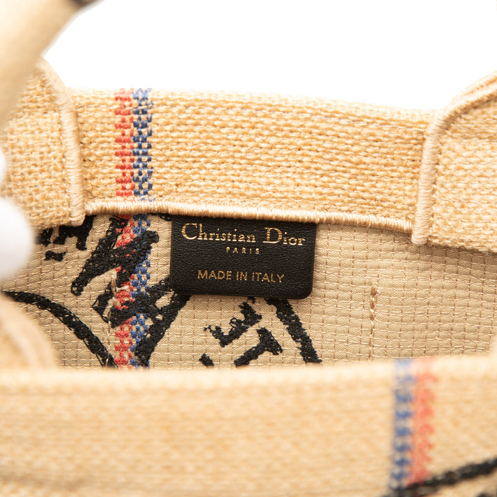 Dior Jute Catherine Cabas Petit Matière naturelle Beige – vue 5 – GABY PARIS