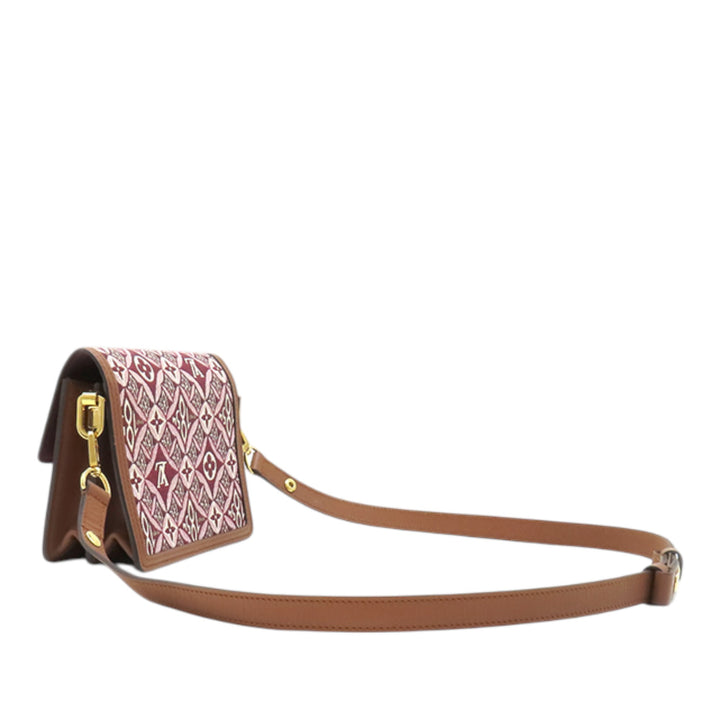 Jacquard Since 1854 Dauphine Mini Monogram Rouge
