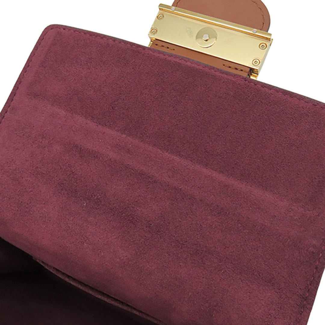 Jacquard Since 1854 Dauphine Mini Monogram Rouge