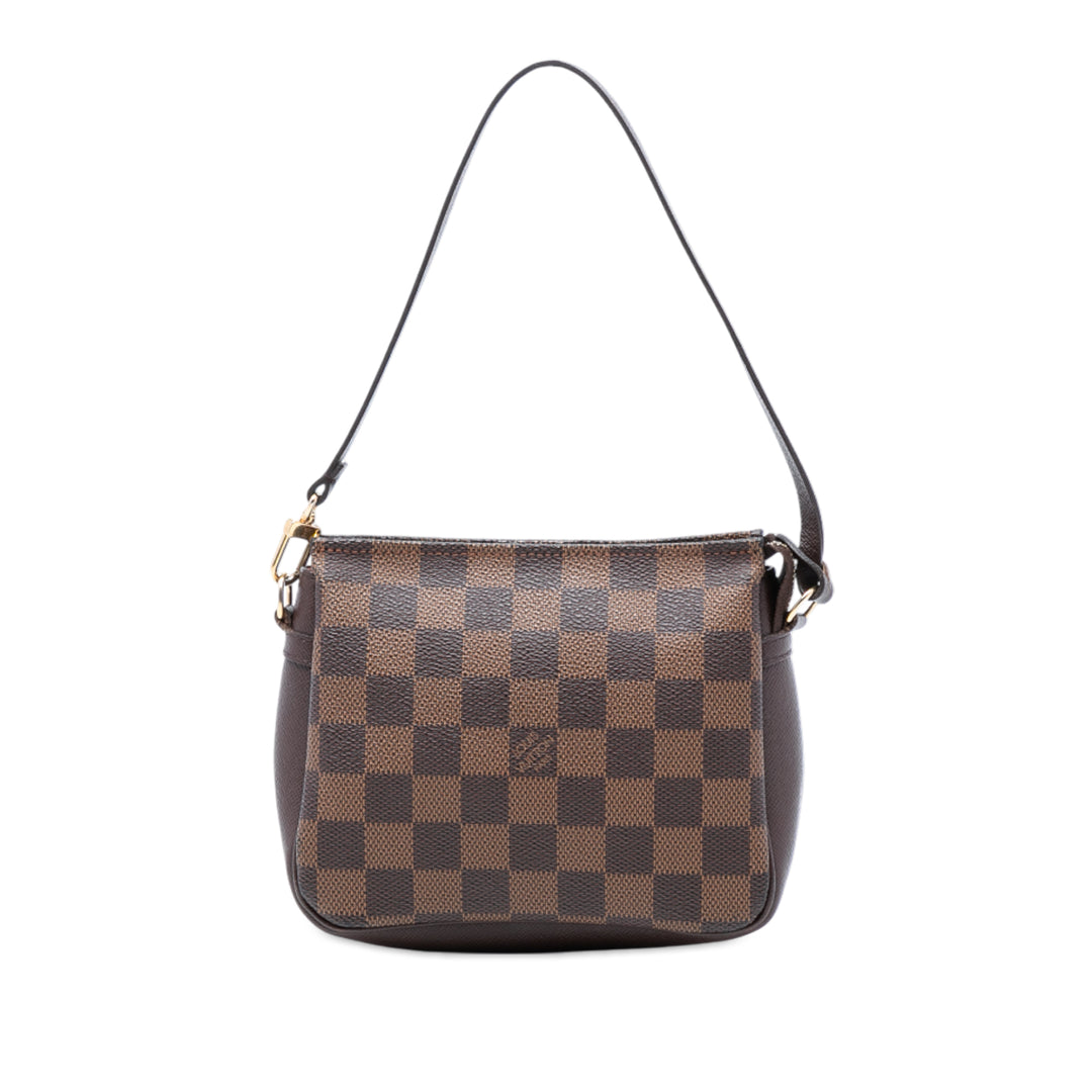 Louis Vuitton Trousse Pochette Toile Damier Ébène