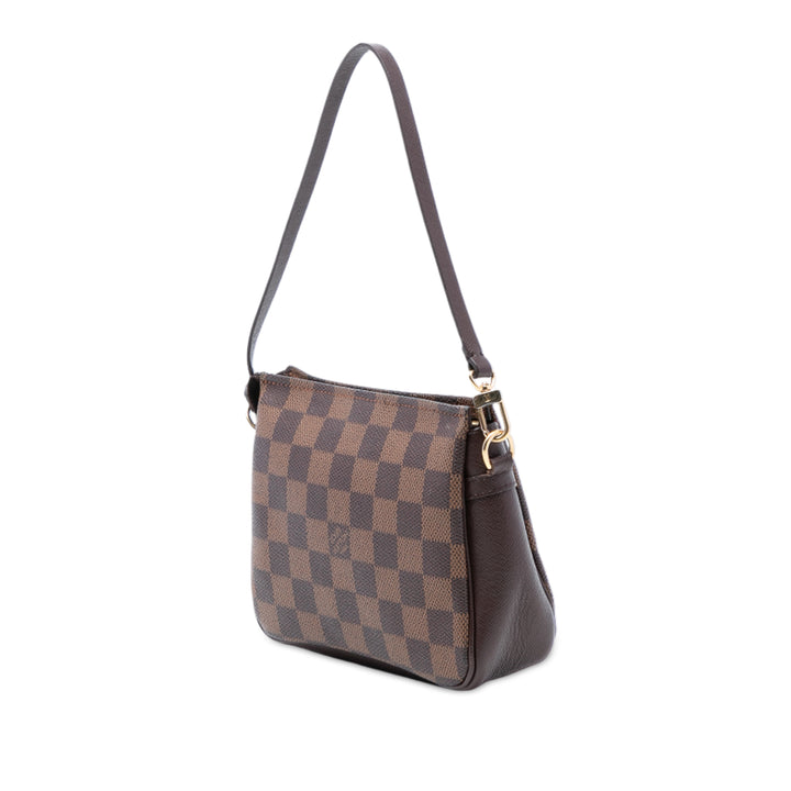 Louis Vuitton Trousse Pochette Toile Damier Ébène