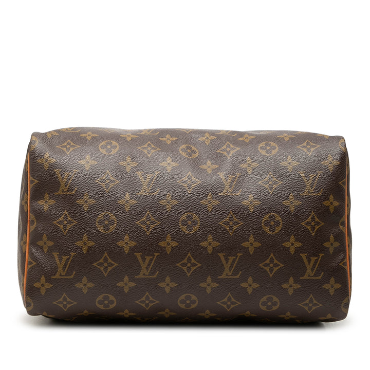 Louis Vuitton Speedy 30 Monogram Marron – vue 3 – GABY PARIS
