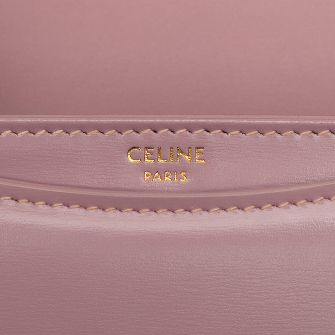 Celine Mini brillant Cuir de veau Besace Clea Sac