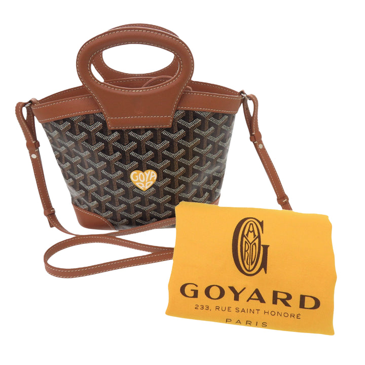 Goyard Mini Goyardine Beluga