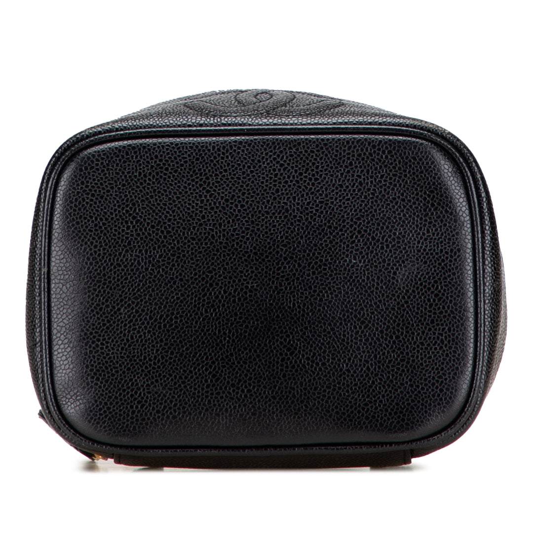 Chanel CC Caviar Vanity Bag Noir – GABY PARIS Authentique
