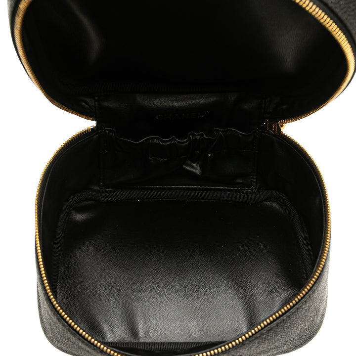 Chanel CC Caviar Vanity Bag Noir – GABY PARIS Authentique