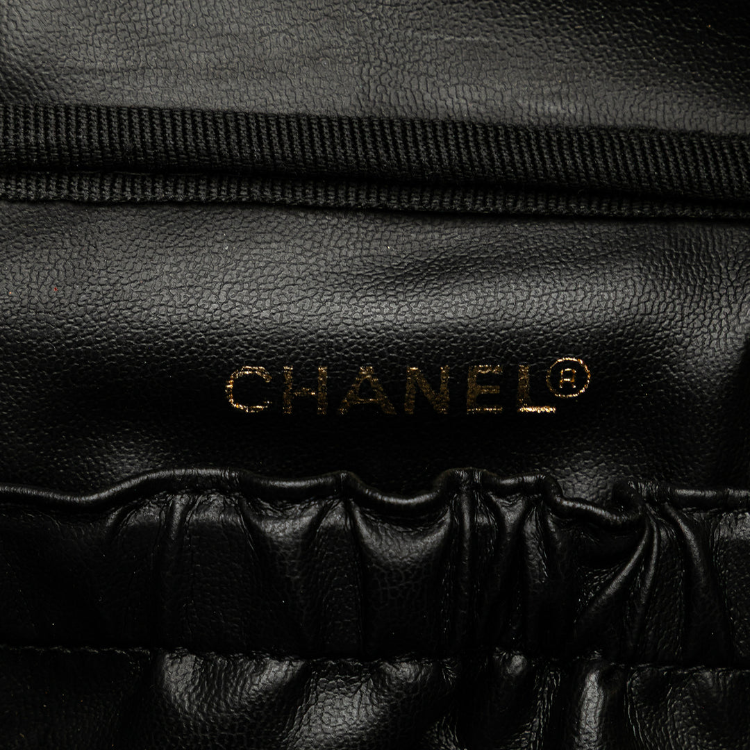 Chanel CC Caviar Vanity Bag Noir – GABY PARIS Authentique