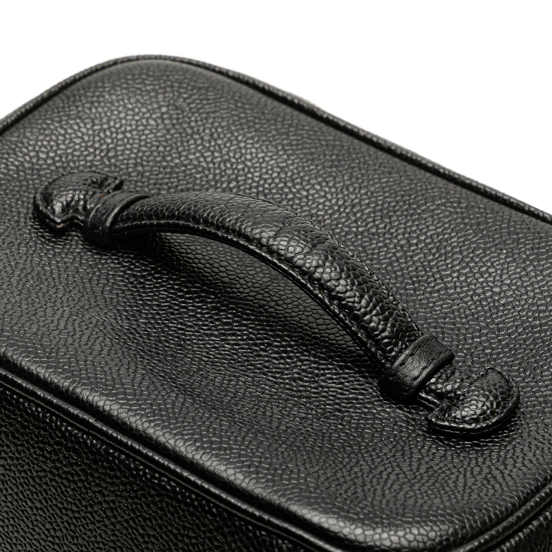 Chanel CC Caviar Vanity Bag Noir – GABY PARIS Authentique