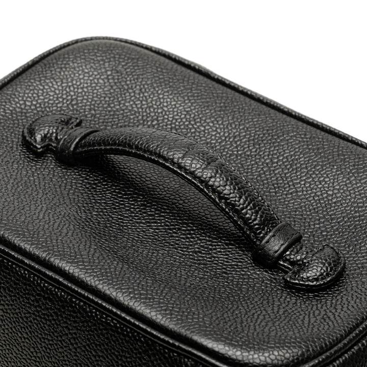 Chanel CC Caviar Vanity Bag Noir – GABY PARIS Authentique
