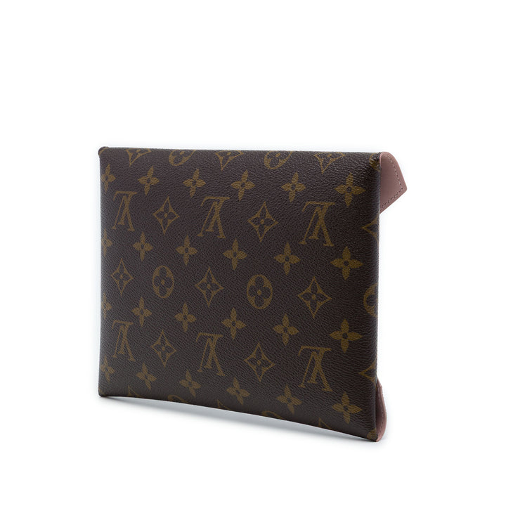 Pochette Kirigami GM Monogram Marron