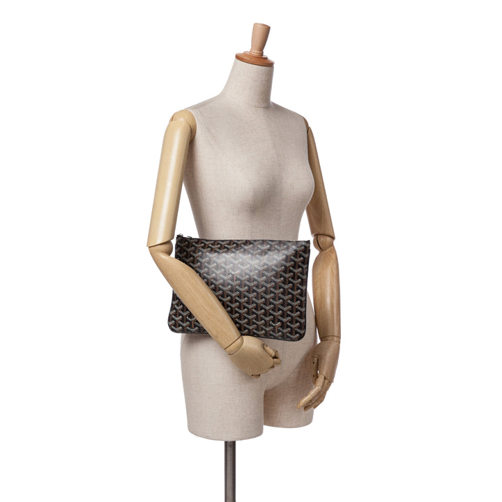Goyardine Senat MM Black - Gaby Paris