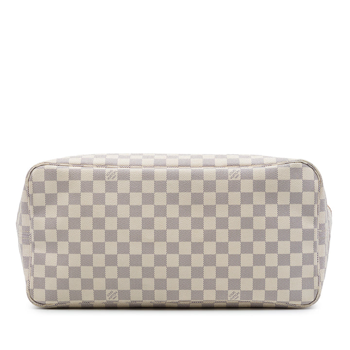 Louis Vuitton Neverfull GM Damier Azur Blanc – vue 3 – GABY PARIS