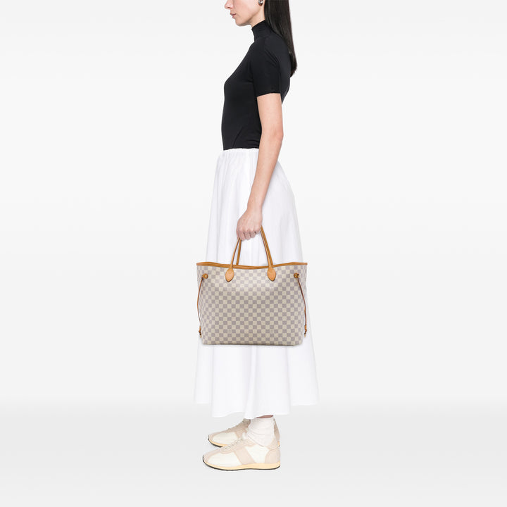 Louis Vuitton Neverfull GM Damier Azur Blanc – vue 6 – GABY PARIS
