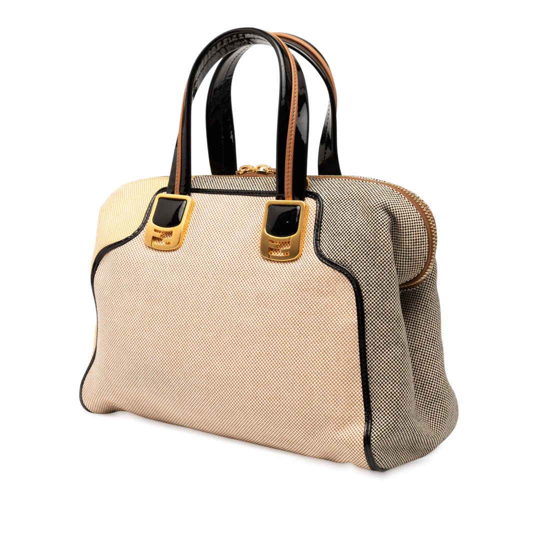 Fendi Small Toile Colorblock Chameleon Sac