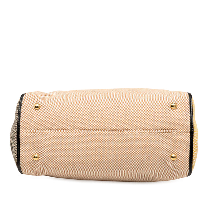 Fendi Small Toile Colorblock Chameleon Sac
