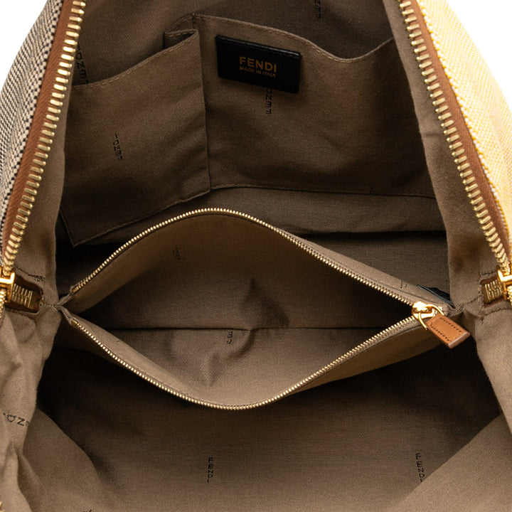Fendi Small Toile Colorblock Chameleon Sac