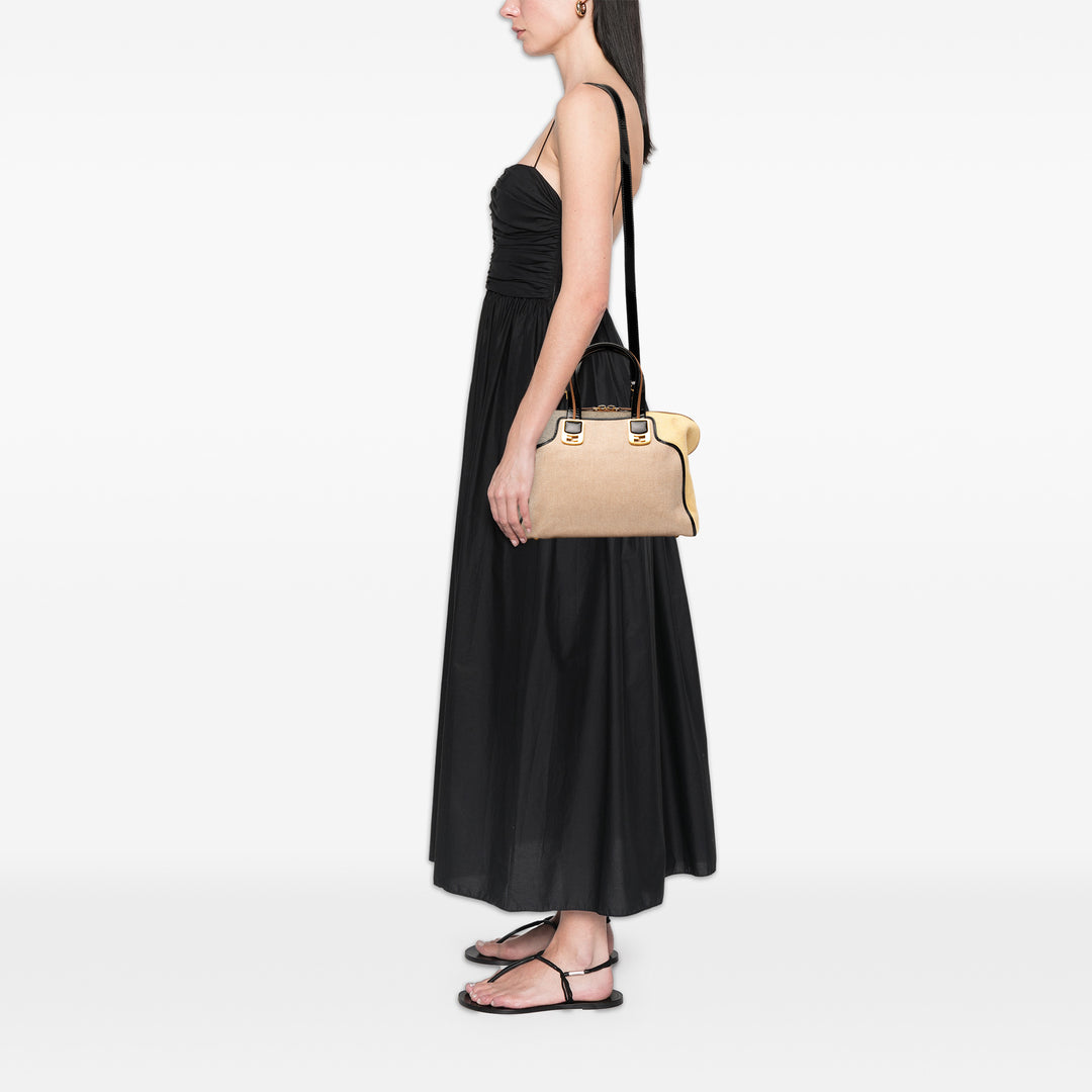 Fendi Small Toile Colorblock Chameleon Sac