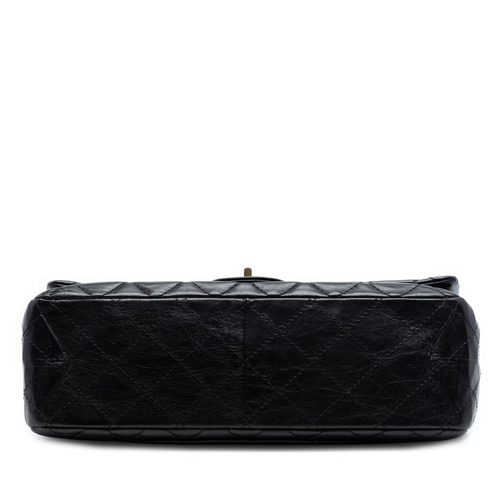 Chanel Matelassé vieilli Cuir de veau Reissue 2.55 Double rabat 227