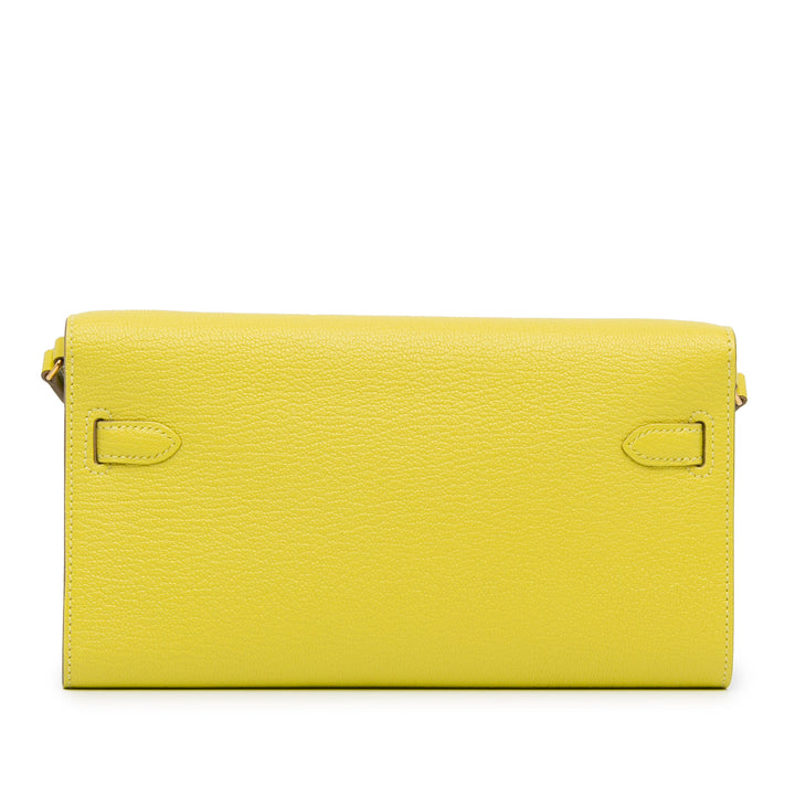 Chevre Kelly To Go Wallet Yellow - Gaby Paris