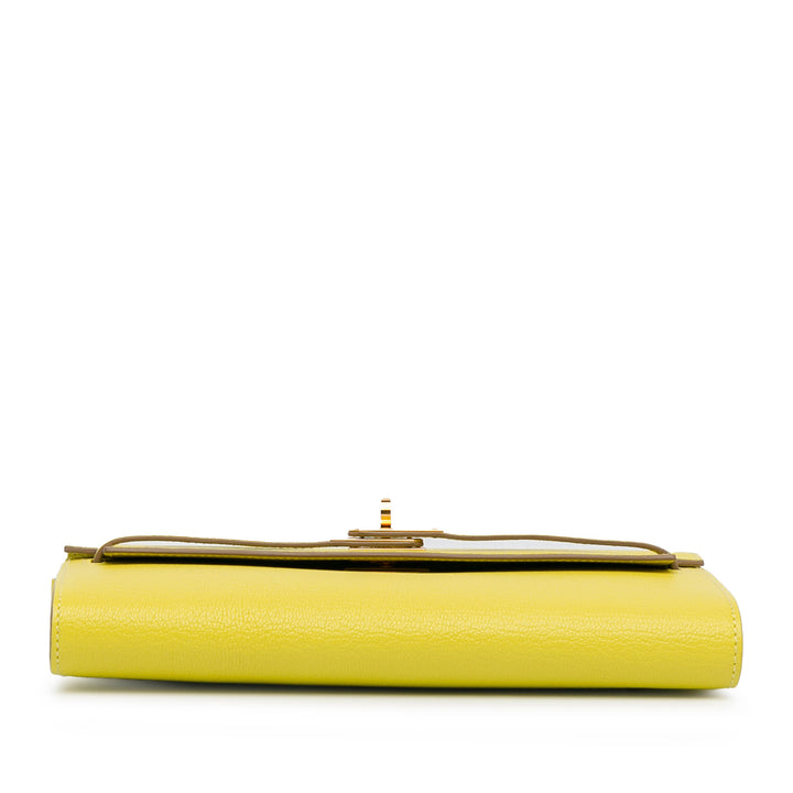 Chevre Kelly To Go Wallet Yellow - Gaby Paris