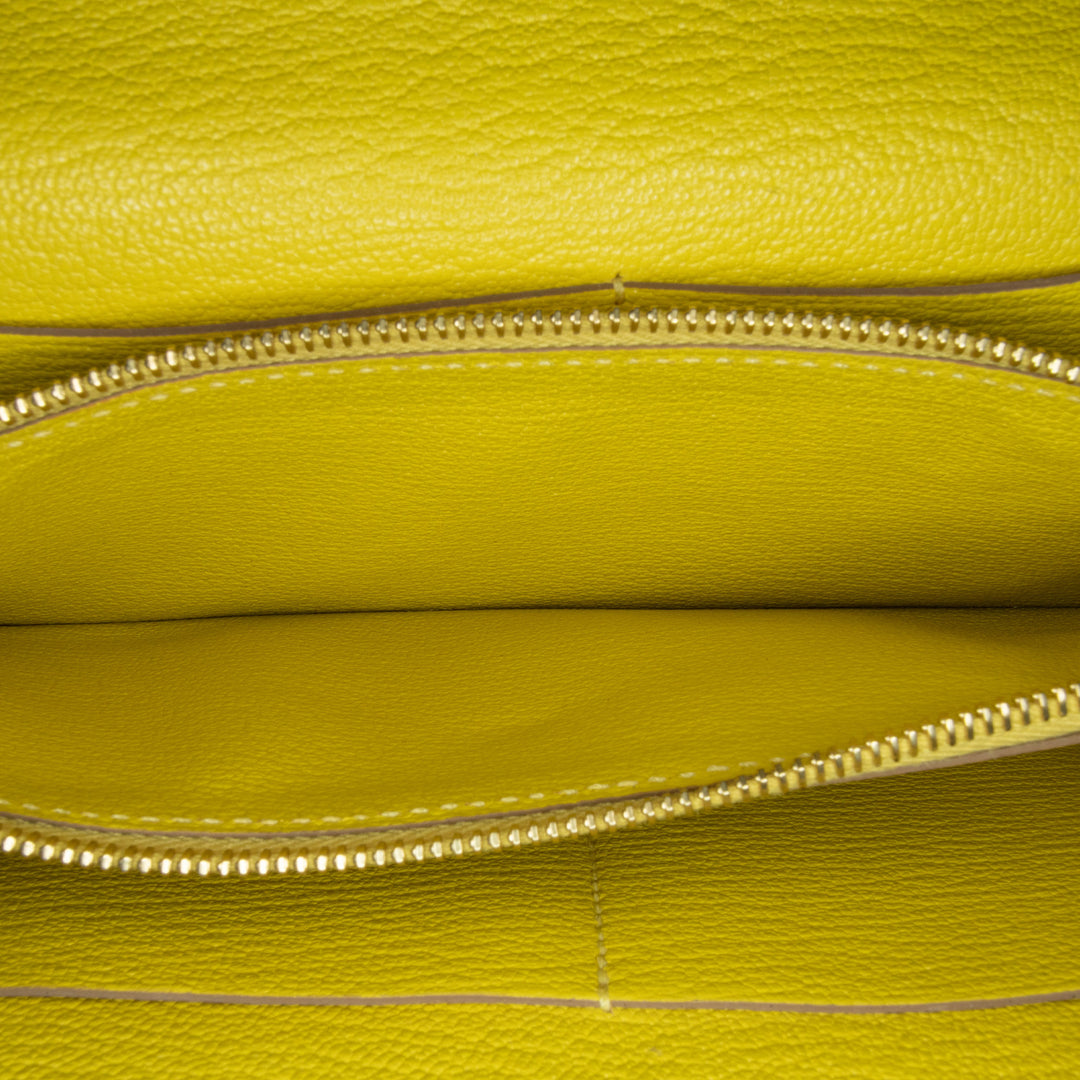 Chevre Kelly To Go Wallet Yellow - Gaby Paris