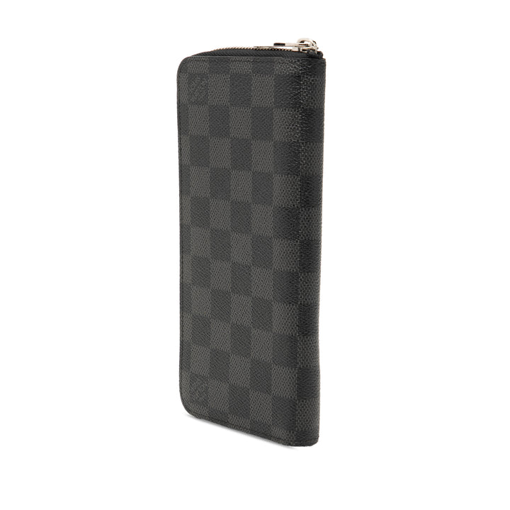Louis Vuitton Damier Graphite Vertical Zippy Portefeuille