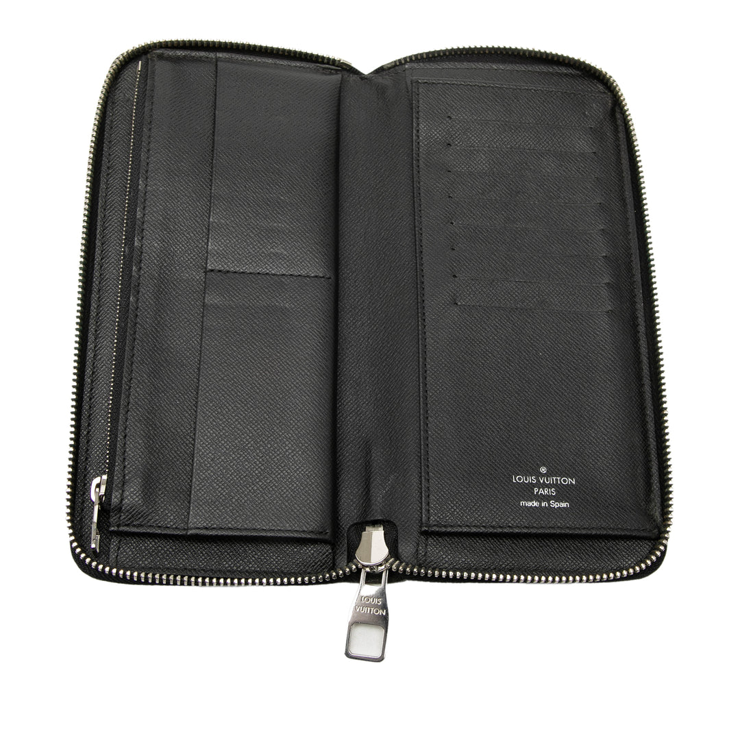 Louis Vuitton Damier Graphite Vertical Zippy Portefeuille