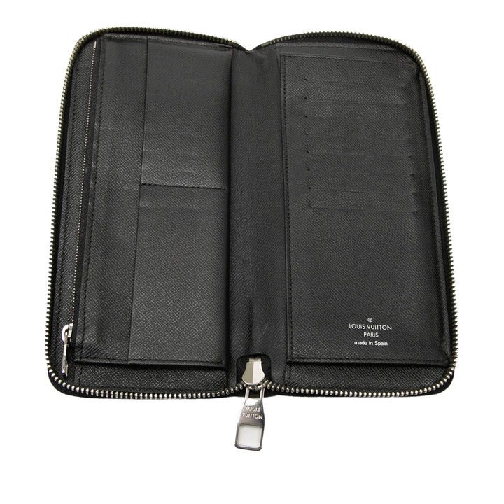 Louis Vuitton Damier Graphite Vertical Zippy Portefeuille