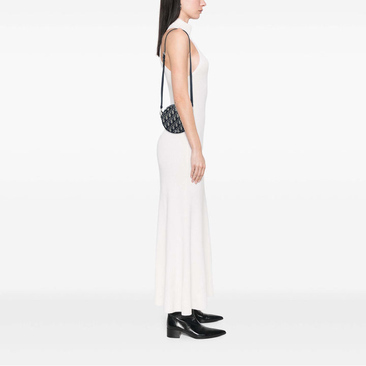 Dior Ball Sac Baby Oblique Bleu – vue 5 – GABY PARIS