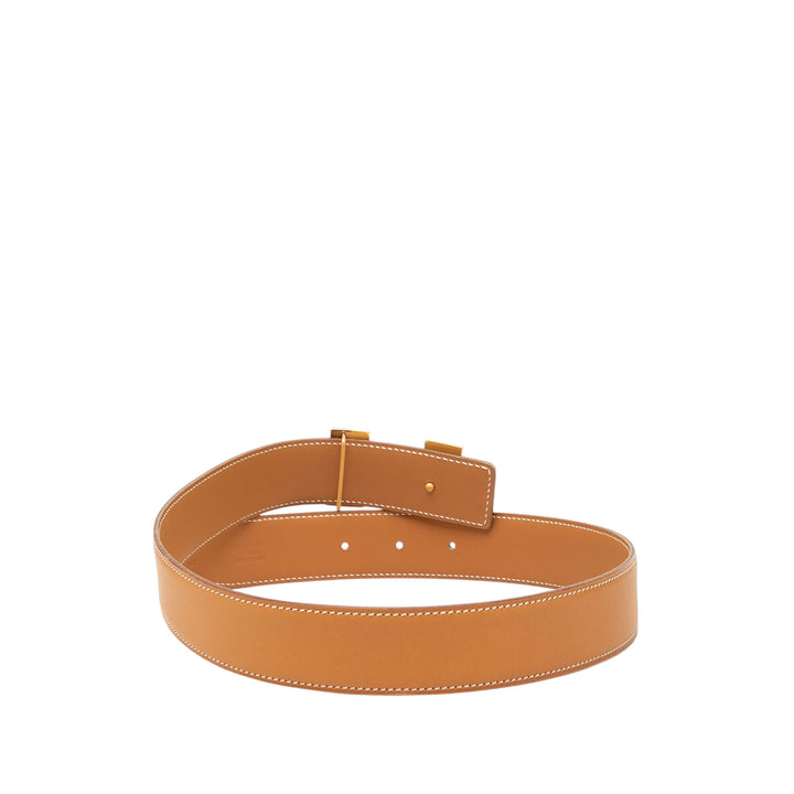 Hermès Box Veau Constance H Réversible Ceinture Box Marron – vue 3 – GABY PARIS