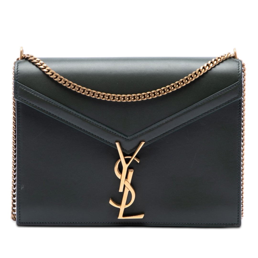 Saint Laurent Cassandra Fermoir Sac Cuir de veau lisse