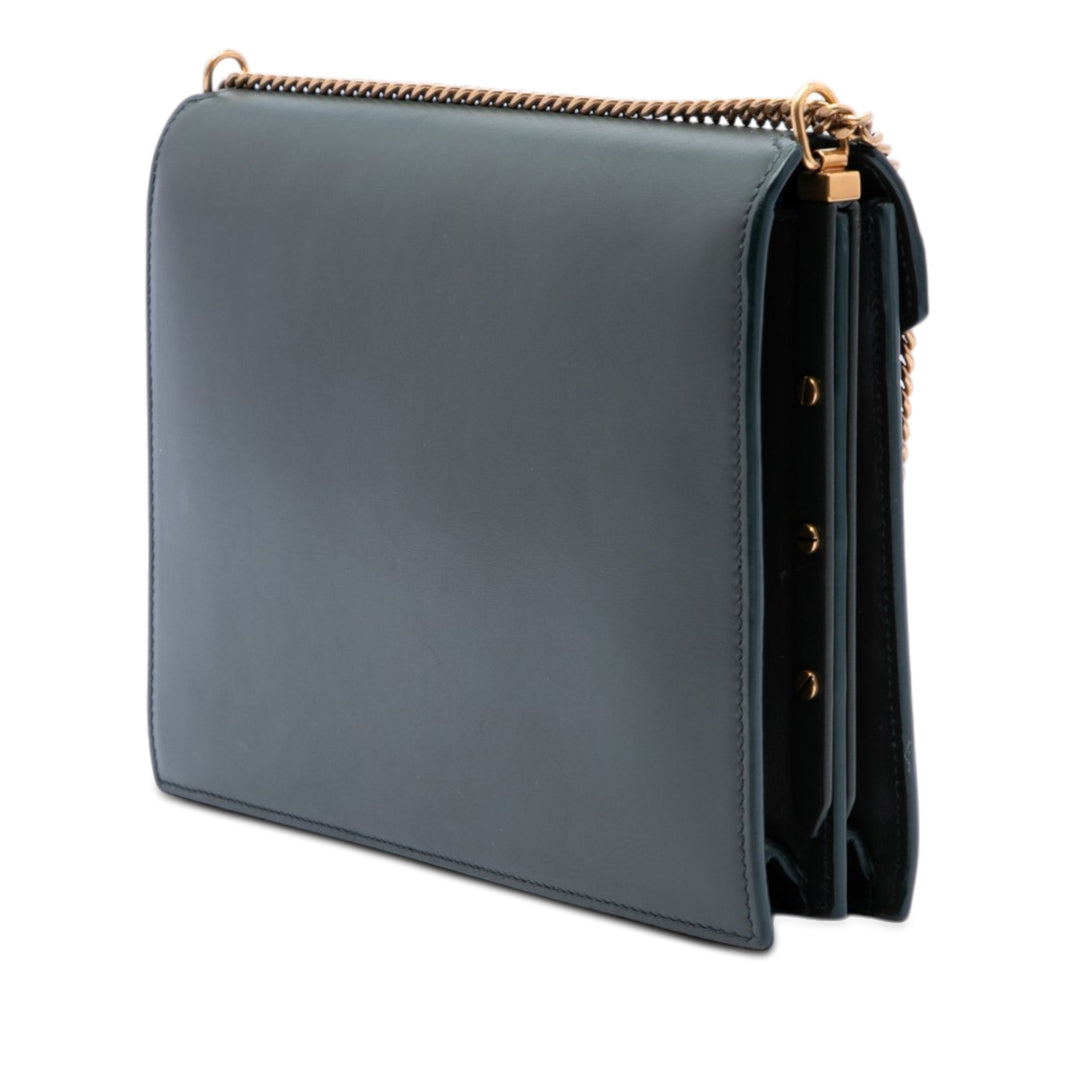 Saint Laurent Cassandra Fermoir Sac Cuir de veau lisse