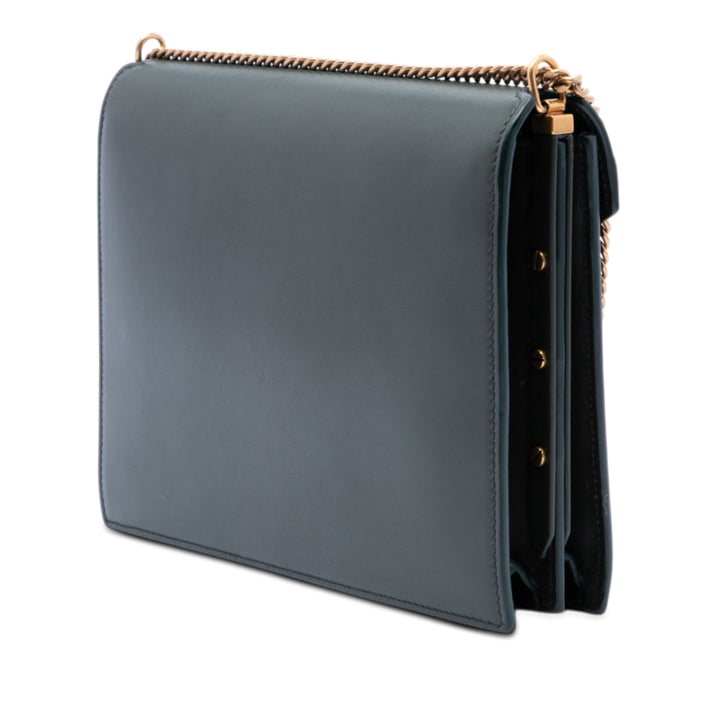 Saint Laurent Cassandra Fermoir Sac Cuir de veau lisse