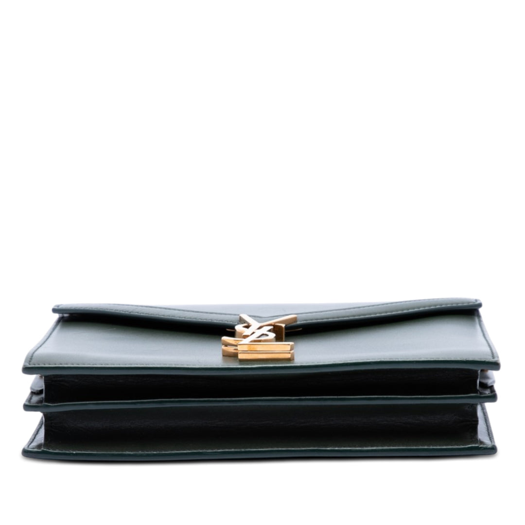 Saint Laurent Cassandra Fermoir Sac Cuir de veau lisse