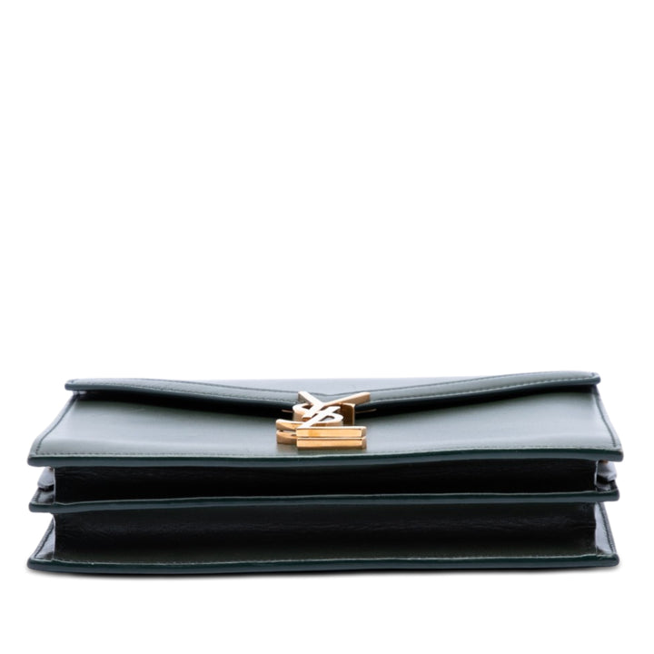 Saint Laurent Cassandra Fermoir Sac Cuir de veau lisse