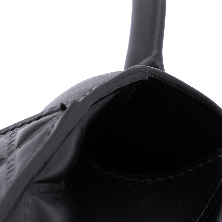 Balenciaga Small Quilted Cuir Hourglass Top Handle Bag Noir – GABY PARIS Authentique
