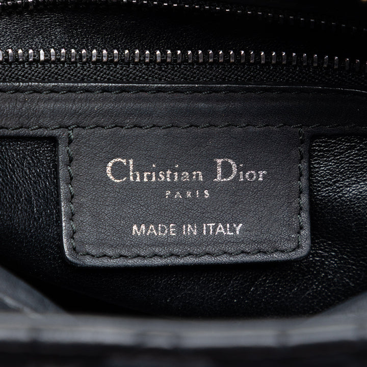 Dior Medium Cuir d’agneau Cannage Lady Dior