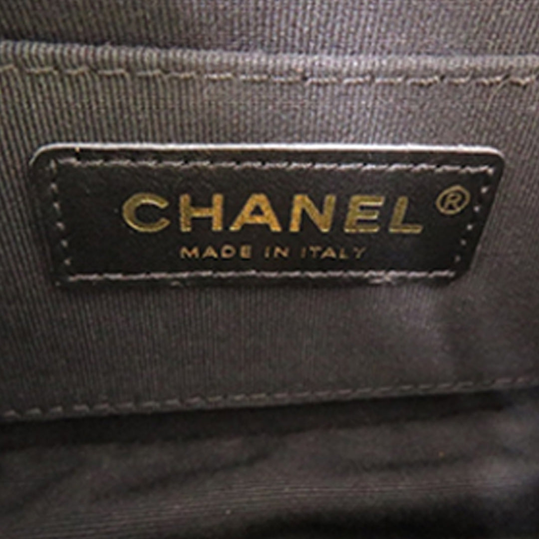 Chanel Mini CC Matelassé Bicolor Cuir de veau Braided My Own Frame à rabat