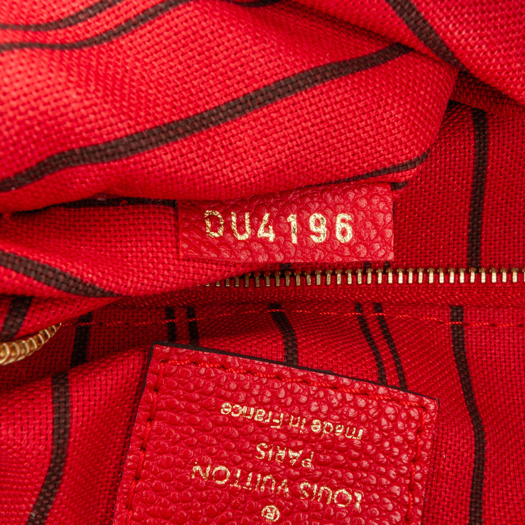 Monogram Empreinte Speedy Bandouliere 25 Red - Gaby Paris