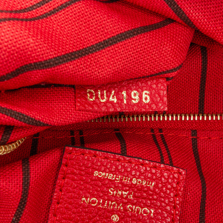 Monogram Empreinte Speedy Bandouliere 25 Red - Gaby Paris