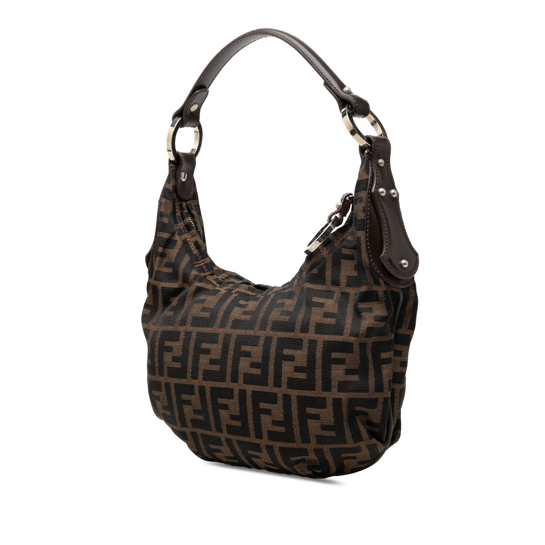 Fendi Zucca Toile Chef Hobo