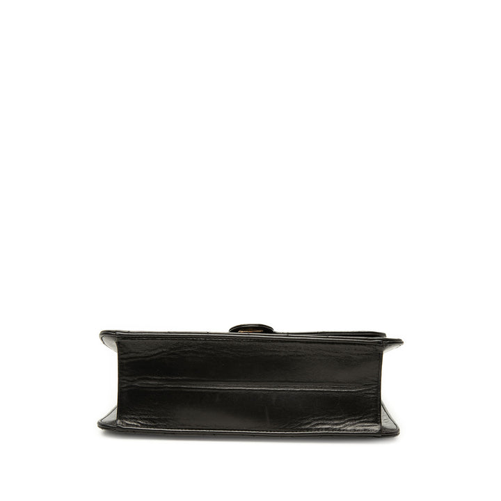 Chanel Medium CC Matelassé Cuir d’agneau Simple rabat