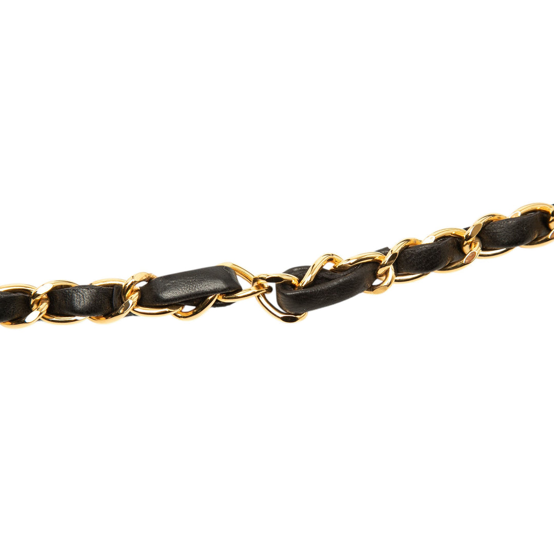 Chanel Medium CC Matelassé Cuir d’agneau Simple rabat