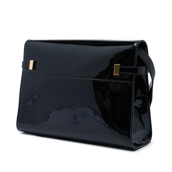 Saint Laurent Manhattan Sac Moyen Noir – vue 2 – GABY PARIS