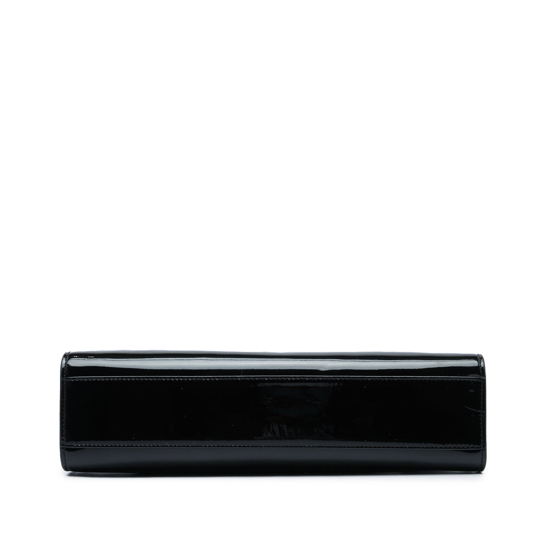 Saint Laurent Manhattan Sac Moyen Noir – vue 3 – GABY PARIS