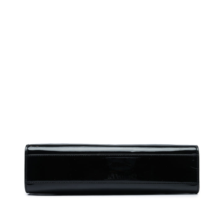 Saint Laurent Manhattan Sac Moyen Noir – vue 3 – GABY PARIS